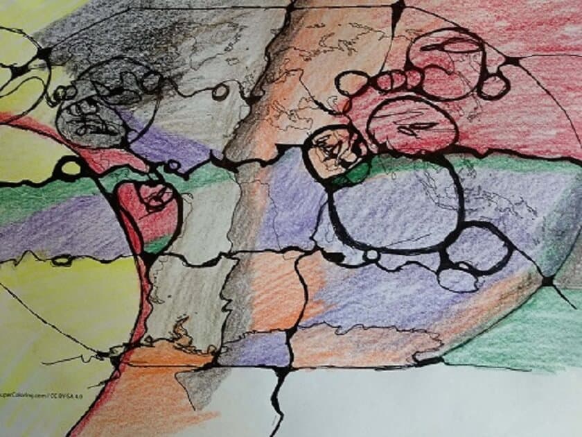 Zeichnen für die Welt_Simon_1 Neurographik Zeichnen für die Welt